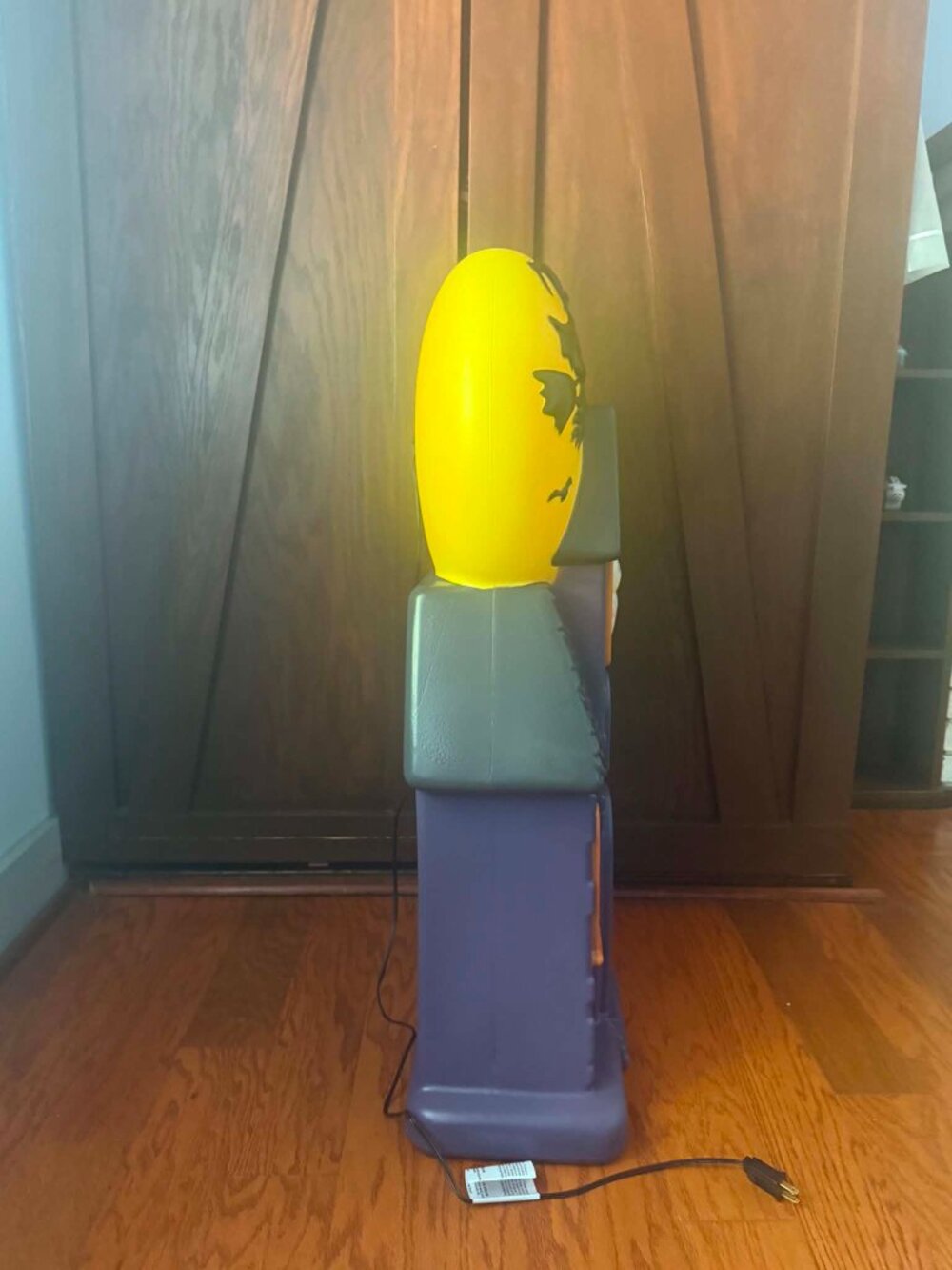 NWT Cracker Barrel Haunted House Blow Mold 36" Lighted Purple Halloween RARE - Picture 4 of 4
